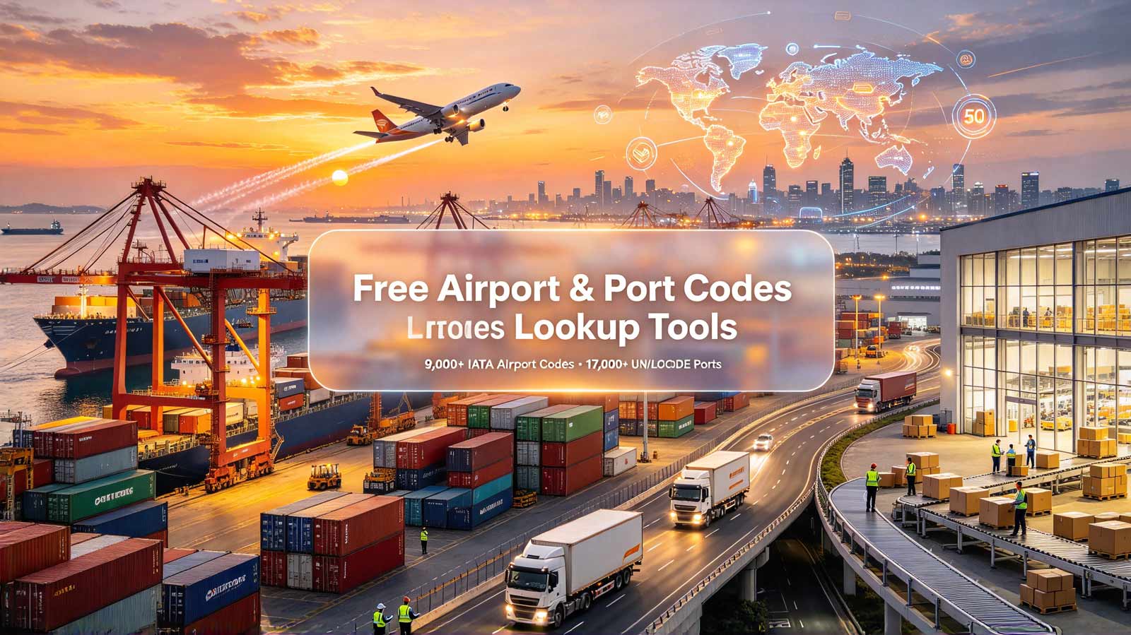 Free Airport & Port Codes Lookup Tools Now Available for Global Sellers
